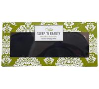 Climsom Schlafmaske für die Augen, 100% Naturseide, Sleep'n Beauty, schwarz, elastisch, verstellbar, Öko-Tex, für Weichheit auf den Augen