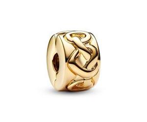 Clip-Charm Liebesknoten, Moments, IP Gold
