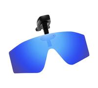 Clip für polarisierte Sonnenbrille, Clip für Sonnenbrille | Herren Sonnenbrille mit Clip, Sonnenbrille mit Clip über Brille zum Angeln, Radfahren, Wandern, Radfahren, Och, blau, Fare riferimento alla