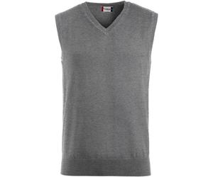 CLIQUE Adrian Strickpullunder Herren 95 - grau meliert XXL