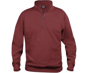 CLIQUE Basic 1/2-Zip Sweatshirt Herren 38 - bordeaux M