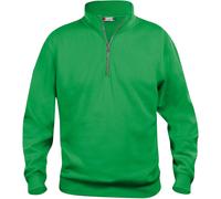 CLIQUE Basic 1/2-Zip Sweatshirt Herren 605 - apfelgrün 3XL