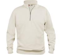 CLIQUE Basic 1/2-Zip Sweatshirt Herren 815 - helles beige XL