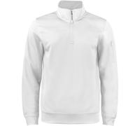 CLIQUE Basic Active 1/2-Zip Sweatshirt 00 - weiß S