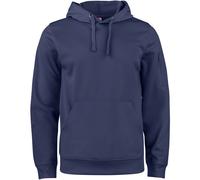 Clique - Kapuzenpullover Herren Damen Unisex Basic Active Hoody, aus Polyester, weich, waschbeständig, für Trekking, Wandern, Reisen, Freizeit (Dunkelblau L), Dunkle Marine