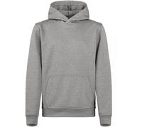 CLIQUE Basic Active Hoodie Kinder 95 - grau meliert 160 cm