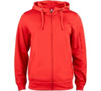 CLIQUE Basic Active Kapuzenjacke 35 - rot 3XL