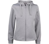 CLIQUE Basic Active Kapuzenjacke 95 - grau meliert L