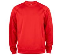 Clique Basic Active Roundneck - Freizeit-Sweatshirt - Red / XXL