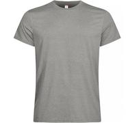 CLIQUE Basic Active Sportshirt Herren 95 - grau meliert L