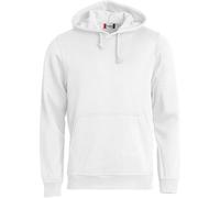 Clique Herren Kapuzenpullover Basic – weiß – L