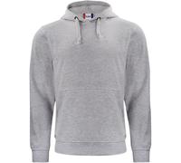 Clique Kapuzenpullover New Wave Basic Hoody - grau meliert - Herren L