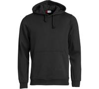 CliQue Herren Basic Kapuzenpullover, Schwarz, L