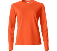 CLIQUE Basic Langarmshirt Damen 18 - orange M