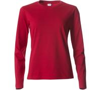 CLIQUE Basic Langarmshirt Damen 35 - rot XXL