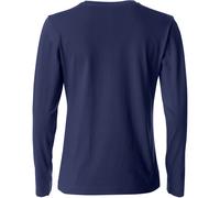 CLIQUE Basic Langarmshirt Damen 580 - dunkelblau M