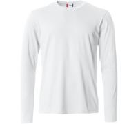 CLIQUE Basic Langarmshirt Herren 00 - weiß 4XL