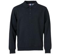CLIQUE Basic Polo Sweatshirt Herren 955 - anthrazit meliert M