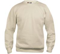 CLIQUE Basic Roundneck Sweatshirt 815 - helles beige 3XL