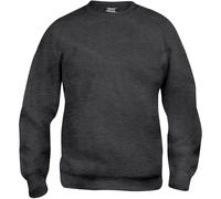 CLIQUE Basic Roundneck Sweatshirt 955 - anthrazit meliert XL