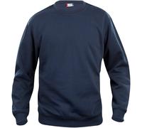 CLIQUE Basic Roundneck Sweatshirt Kinder 580 - dunkelblau 140 cm