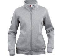 CLIQUE Basic Sweatjacke Damen 95 - grau meliert S