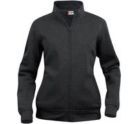 CLIQUE Basic Sweatjacke Damen 955 - anthrazit meliert L