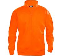 CLIQUE Basic Sweatjacke Herren 170 - visibility orange XXL