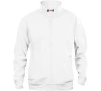 CLIQUE Basic Sweatjacke Kinder 00 - weiß 160 cm