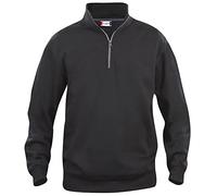 Clique 1/2-Zip Sweatshirt Basic Half Zip - Unisex schwarz XXL