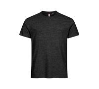 Clique Basic-T - Baumwoll-T-Shirt für Alltag und Teamwear - Anthracite Melange / 3XL