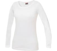 CLIQUE Carolina Langarmshirt Damen 00 - weiß XL