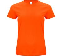 CLIQUE Classic Bio-Baumwoll T-Shirt Damen 175 - orange XXL
