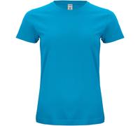 CLIQUE Classic Bio-Baumwoll T-Shirt Damen 54 - türkis M