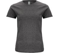CLIQUE Classic Bio-Baumwoll T-Shirt Damen 955 - anthrazit meliert L