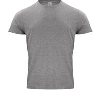 CLIQUE Classic Bio-Baumwoll T-Shirt Herren 95 - grau meliert 3XL