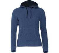 CLIQUE Classic Hoodie Damen 565 - blau meliert L