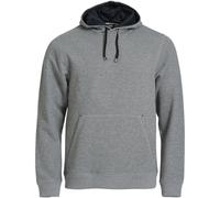 CLIQUE Classic Hoodie Herren 95 - grau meliert S