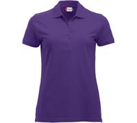 CliQue Damen Regular Fit Poloshirt,Purple (Bright Lilac), 40 EU (Herstellergröße:Large)