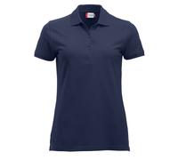 Clique Classic Marion S/S - Damen Piqué-Poloshirt - Dark Navy / XS