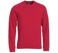CLIQUE Classic Roundneck Sweatshirt 35 - rot 4XL