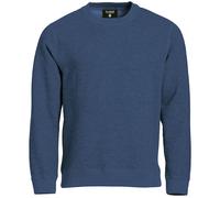 CLIQUE Classic Roundneck Sweatshirt 565 - blau meliert XL