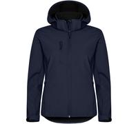 CLIQUE Classic Softshelljacke mit Kapuze Damen 580 - dunkelblau XXL