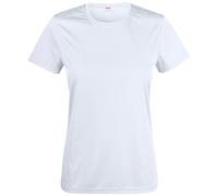 Basic Active-T Funktionsshirt Damen weiß mit Sport Buck Logo-M Weiß