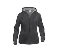 Clique Kapuzenjacke Basic 955 Damen anthrazit meliert XL