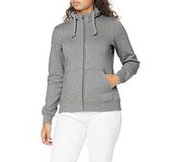 Clique - Damen Kapuzen Sweatjacke 'Basic Hoodie' / graumeliert (95), M