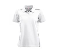 CliQue Damen New Alpena Womens Polo Polohemd, weiß, Small