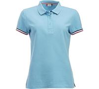 CliQue Damen Newton Ladies Polo Polohemd, Blau (Himmelblau), M
