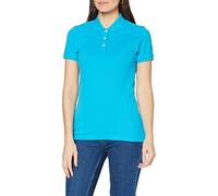 CliQue Damen Premium Polo Shirt Polohemd, türkis, XXL