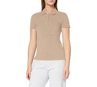 CliQue Damen Regular Fit Poloshirt,Beige (Caffe Latte), 42 EU (Herstellergröße:X-Large)